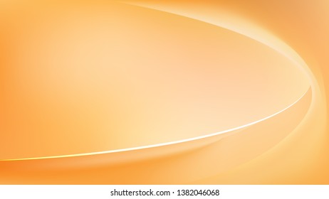 Orange Wave Background Template Design