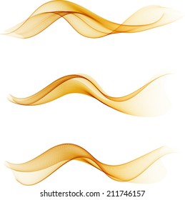 Orange waves