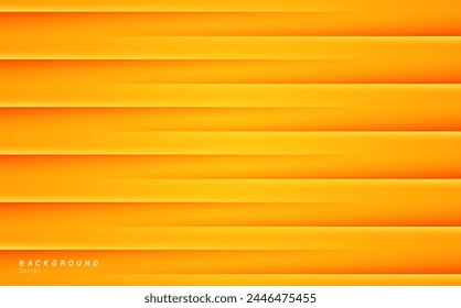 diseño de fondo de Vector minimalista artístico ondulado naranja