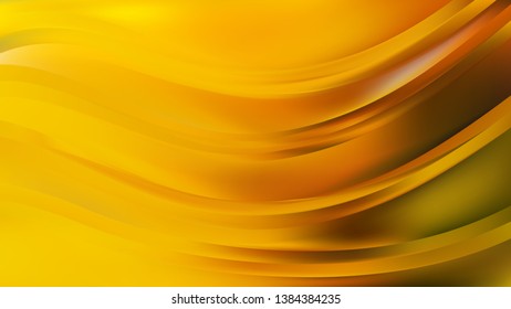 Orange Wavy Background Vector Eps