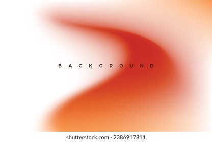 orange wavy flowing gradient background white color vector graphic