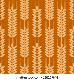 orange wheat pattern