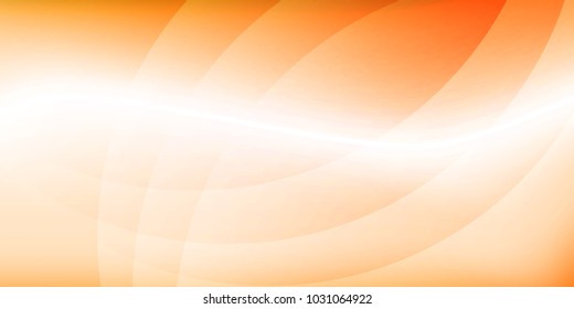 Orange and white abstract background