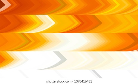 Orange and White Abstract Background