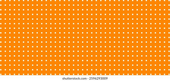 Orange and white abstract background with squares