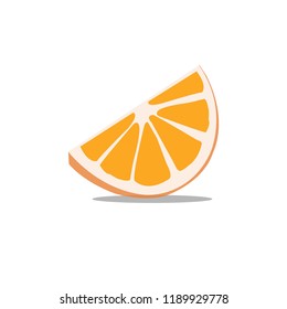 Orange, white background vector