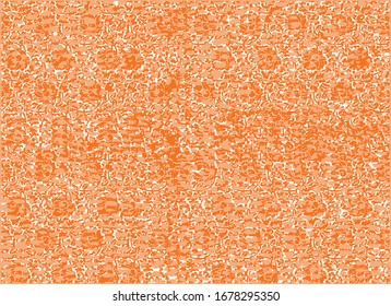 orange , white color organic  textures plaid vector pattern 