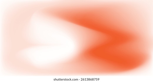 Orange and white colour smooth colour gradient blurry background vector illustration eps10.  Perfect for modern artwork.