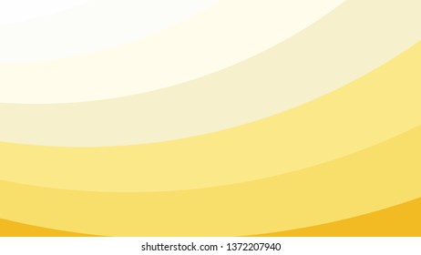 Orange and White Curved Stripes Background Vector Art