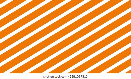 Orangefarbene und weiße diagonale Streifen
