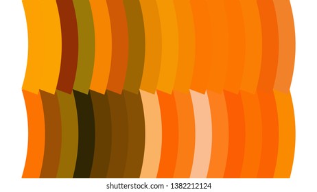 Orange and White Geometric Shapes Background