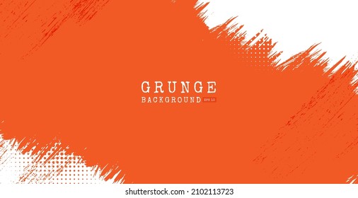 Fondo de color naranja y blanco para banner, fondo de pantalla, banner de venta y afiche