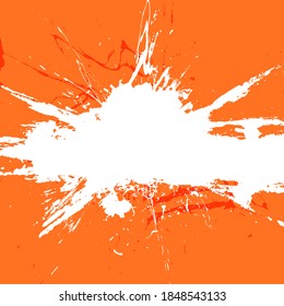 Orange White Grunge Background  Texture