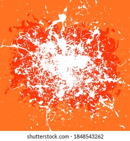 orangefarbener weißer brüchiger Hintergrund Textur