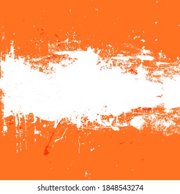 Orange White Grunge Background  Texture
