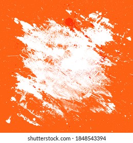 orangefarbener weißer brüchiger Hintergrund Textur