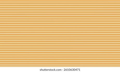 Orange and white horizontal striped background. Seamless pattern in horizontal lines.