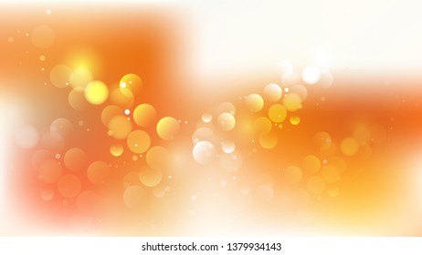 Orange and White Illuminated Background