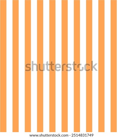 Orange and white Line halftone pattern with gradient effect.Straight stripes. Parallel direct monochrome pattern Template for backgrounds and stylized textures.illustration.
