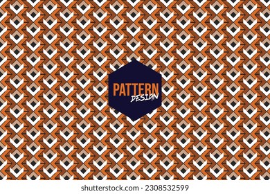 a orange white pattern background	
