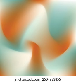 orange white sage teal color gradiant illustration. orange white sage teal color gradiant background. not focused image of bright orange white sage teal color gradation.
