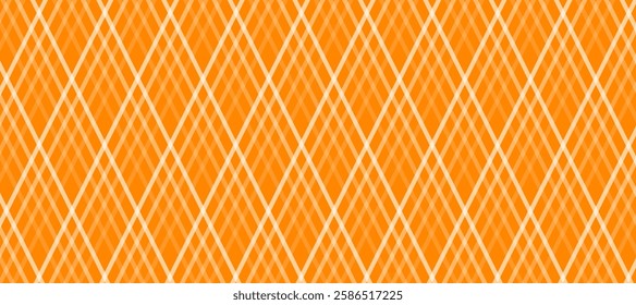Orange and white striped background as wicker basket texture