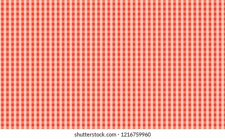 Orange and white tablecloth background.Vector Illustration.