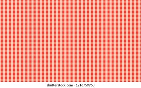 Orange and white tablecloth background.Vector Illustration.