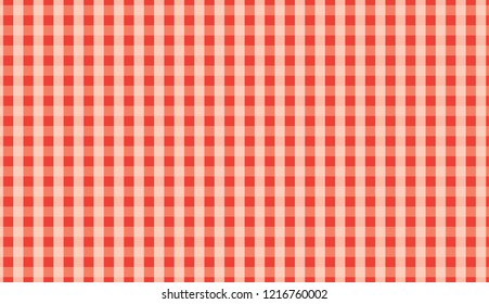 Orange and white tablecloth background.Vector Illustration.