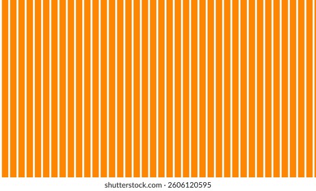 Orange and white vertical stripes background. Cute wallpaper.