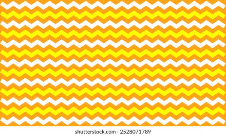 Laranja, branco, amarelo zig zag padrão de luxo fundo para banner, brochura, modelo, logotipo, e outras obras. É um arquivo personalizável.