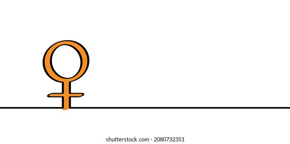 Orange the world. International day for the elimination of violence against women ans girls. Cartoon line drawing hands of stop hand gesture. Hand palm icon or symbol. Vector campaign logo.