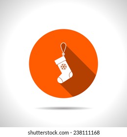 orange xmas icon