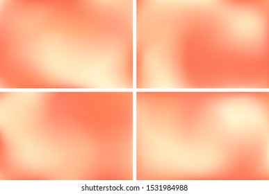 Orange yellow abstract background with light spots. Bright color holiday space.
