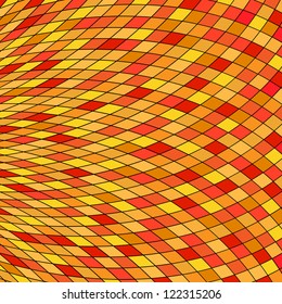 Orange Yellow Abstract Background. Vector eps10