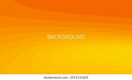 Orange and yellow abstract background with waves and gradient transition, blended lines, overlay pattern	