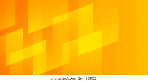 Orange and yellow abstract geometric background with dynamic shapes. Ideal for modern banners, posters, digital artwork, creative projects, and vibrant design concepts.