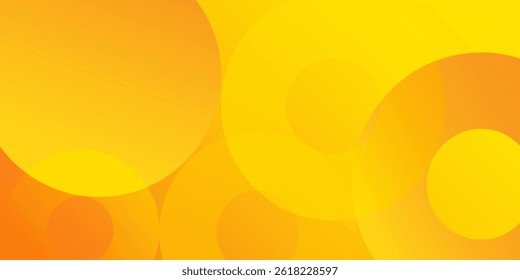 Orange and yellow abstract gradient background
