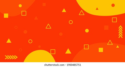 Abreviado naranja y amarillo, hace mentear el vector de fondo.