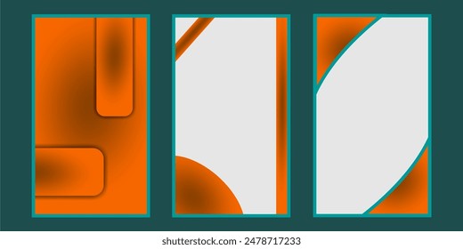 Orange and yellow artistic abstract design. background for visiting cards and other graphic design eps.