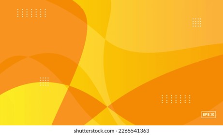 Diseño abstracto de fondo naranja y amarillo.