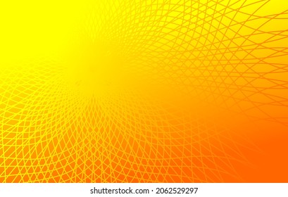 orange yellow background with floral pattern in stripes. abstract blue yellow orange background. vector illustration
