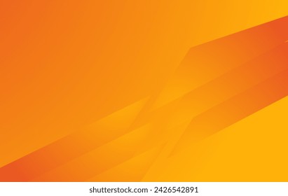 an orange and yellow background with a lightning bolt