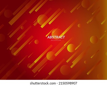 orange and yellow background with motion shiny lines 