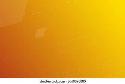orange yellow background, random minimalist abstract illustration vector for logo, card, banner, web and printing.