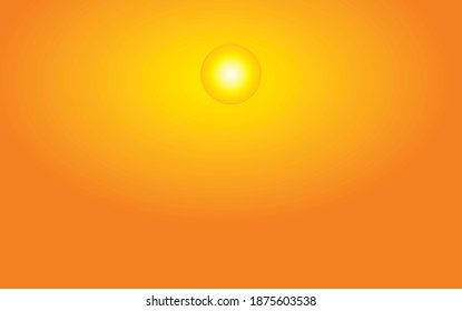 orange yellow background with sun-like circles