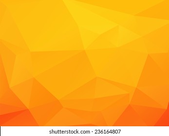 orange - yellow background with triagles