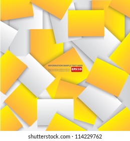 Orange & yellow background,Vector
