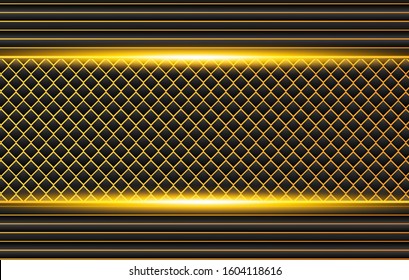 Orange yellow and black Abstract business background.Vector design.