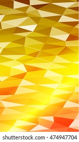 orange, yellow color causing polygonal banner. to promote your products. vector illustration. to design banners, presentations, brochures greeting.